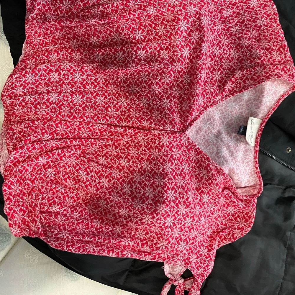 Universal Thread Cropped Blouse - Picture 1 of 3
